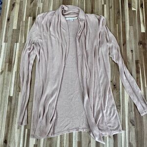 Cyrus Blush Open Front Cardigan